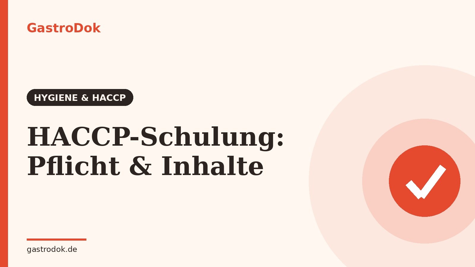 HACCP-Schulung: Pflicht, Inhalte und Häufigkeit in der Gastronomie