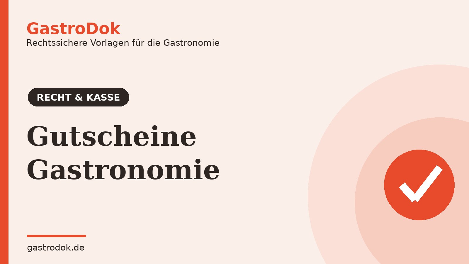 Gutscheine in der Gastronomie: Gültigkeit, Mehrwertsteuer, Vorlage (2026)