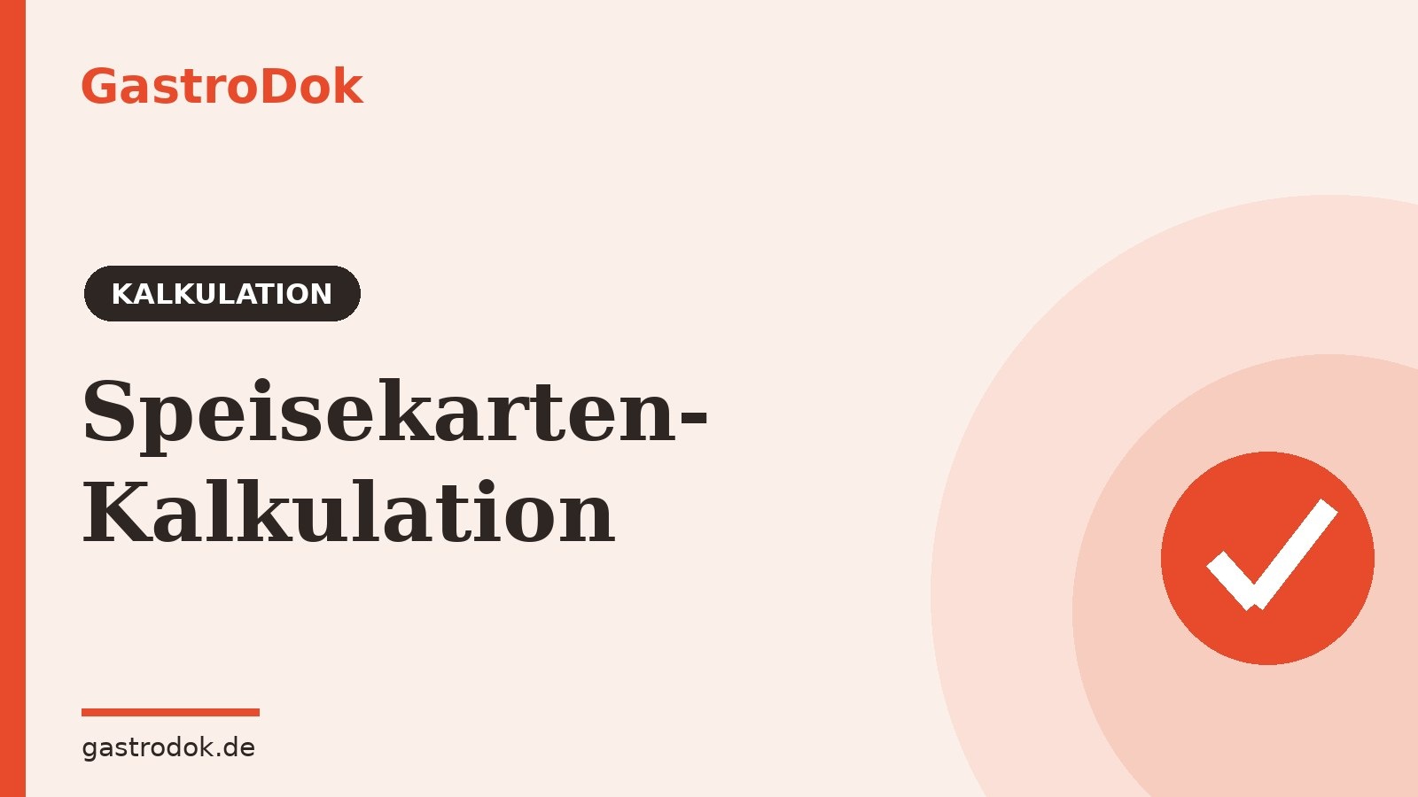 Speisekarten-Kalkulation: Vom Rezept zum Verkaufspreis (2026)