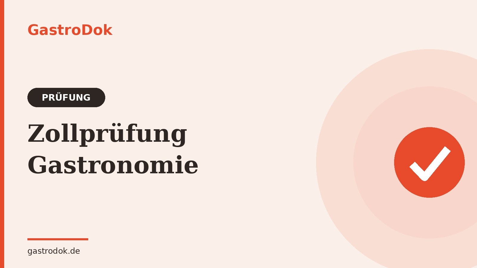 Zollprüfung Gastronomie – Finanzkontrolle Schwarzarbeit im Betrieb
